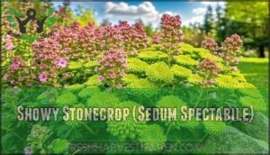 showy stonecrop (sedum spectabile)