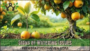 signs of watering issues