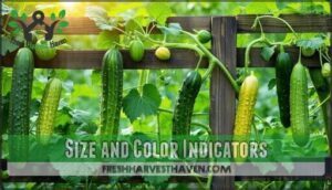 size and color indicators