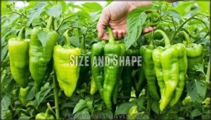 size and shape