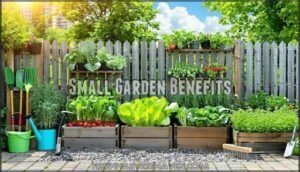 small garden benefits
