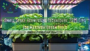 small space harvesting techniques