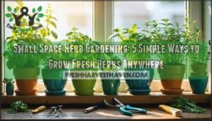 small space herb gardening