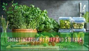 smart ingredient prep and storage
