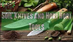 soil knives and hori hori tools