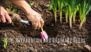 soil preparation and drainage needs