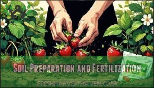 soil preparation and fertilization