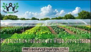 solarization for summer weed suppression