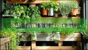 space-saving herb garden ideas