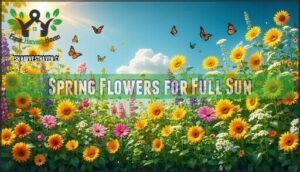 spring flowers for full sun