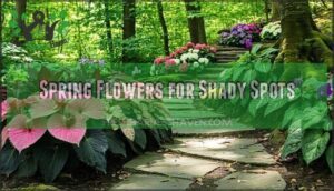 spring flowers for shady spots