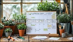 spring gardening timeline