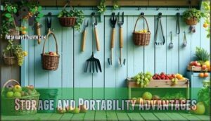 storage and portability advantages