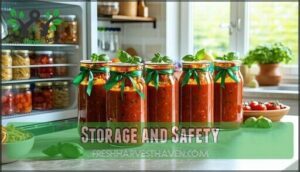 storage and safety