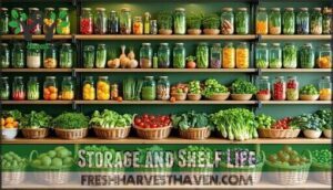 storage and shelf life