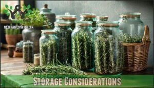 storage considerations