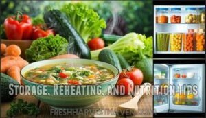 storage, reheating, and nutrition tips