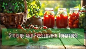 storing and preserving tomatoes