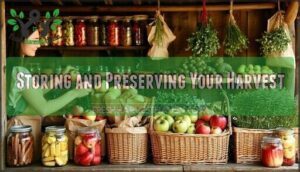 storing and preserving your harvest