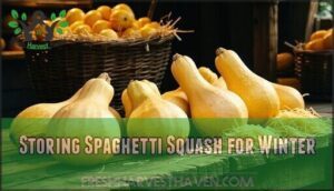 storing spaghetti squash for winter