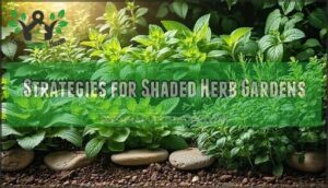 strategies for shaded herb gardens