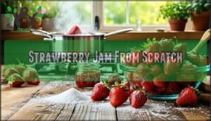 strawberry jam from scratch
