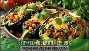 stuffed poblano peppers