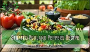 stuffed poblano peppers recipe