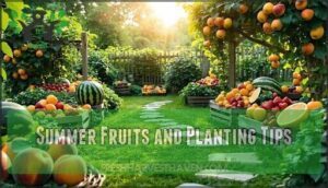 summer fruits and planting tips