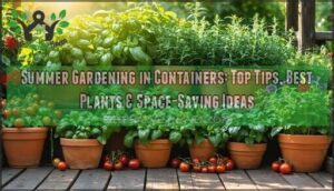 summer gardening in containers