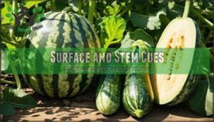 surface and stem cues