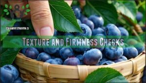 texture and firmness checks