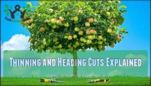 thinning and heading cuts explained