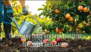 timing and placement for effective fertilizer application