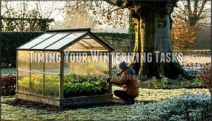 timing your winterizing tasks