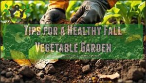 tips for a healthy fall vegetable garden