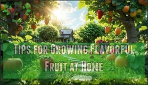 tips for growing flavorful fruit at home