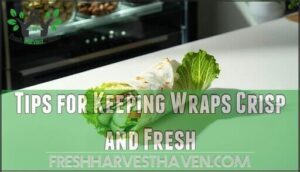 tips for keeping wraps crisp and fresh