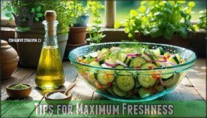 tips for maximum freshness