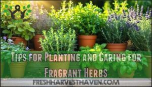 tips for planting and caring for fragrant herbs