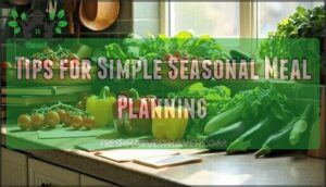 tips for simple seasonal meal planning