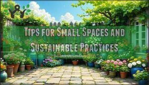 tips for small spaces and sustainable practices