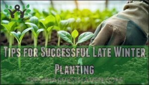 tips for successful late winter planting