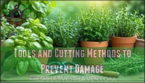 tools and cutting methods to prevent damage