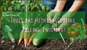tools and methods (cutting, pulling, twisting)