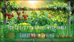 top crops for small vegetable gardens in spring