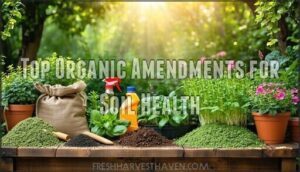 top organic amendments for soil health