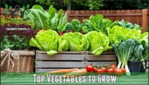 top vegetables to grow