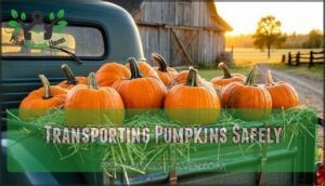 transporting pumpkins safely