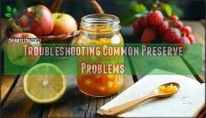 troubleshooting common preserve problems